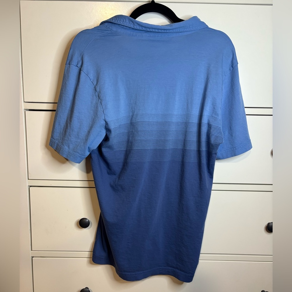 Travis Mathew Golf Polo shirt Blue Size Medium - Picture 2 of 4